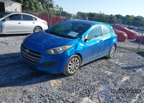 2017 Hyundai Elantra Gt from USA, damaged, VIN KMHD35LH4HU371928